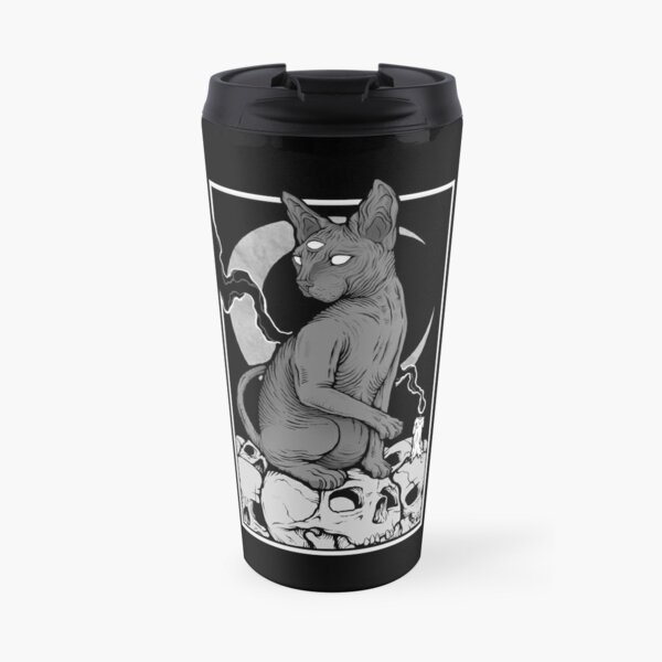 Occult Cat Travel Coffee Mug