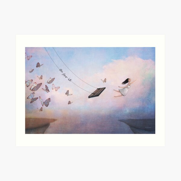 Go for it Art Print