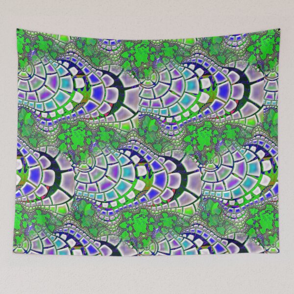 Item preview, Steppin' Stone 3D Psychedelic designed and sold by bohemianbound.
