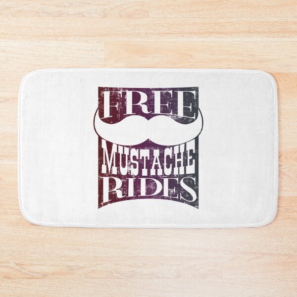 Item preview, Free Mustache Rides designed and sold by FatLadder.