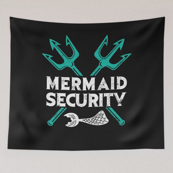 Item preview, Mermaid Dad Trident Security Birthday Gift Swimmer Beach designed and sold by findgreatshirts.