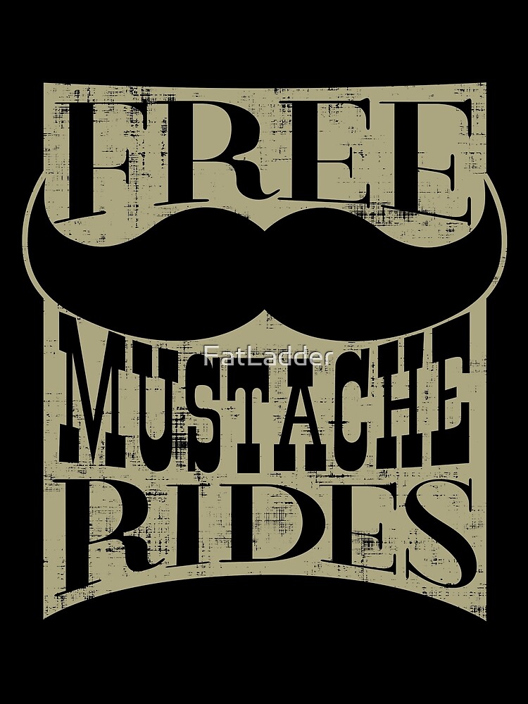 Thumbnail 3 of 3, Scarf, Free Mustache Rides designed and sold by FatLadder.