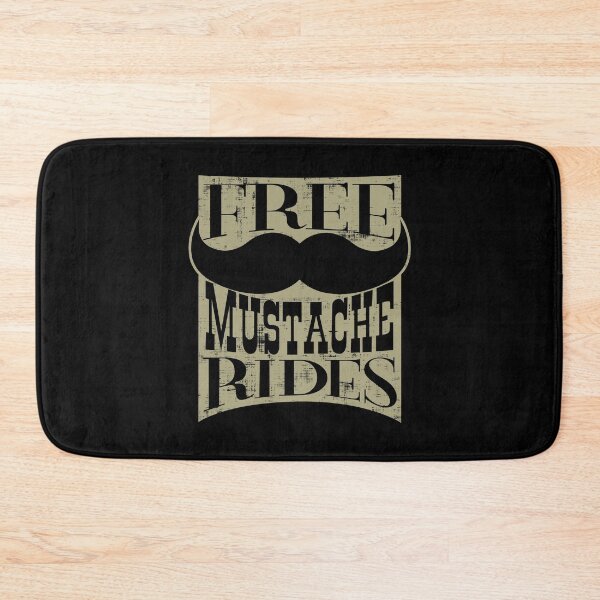Item preview, Free Mustache Rides designed and sold by FatLadder.