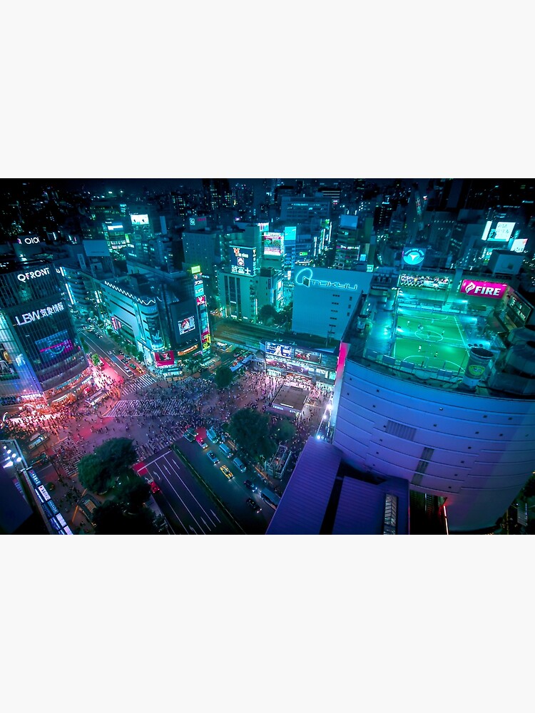 Shibuya crossing from above by TokyoLuv