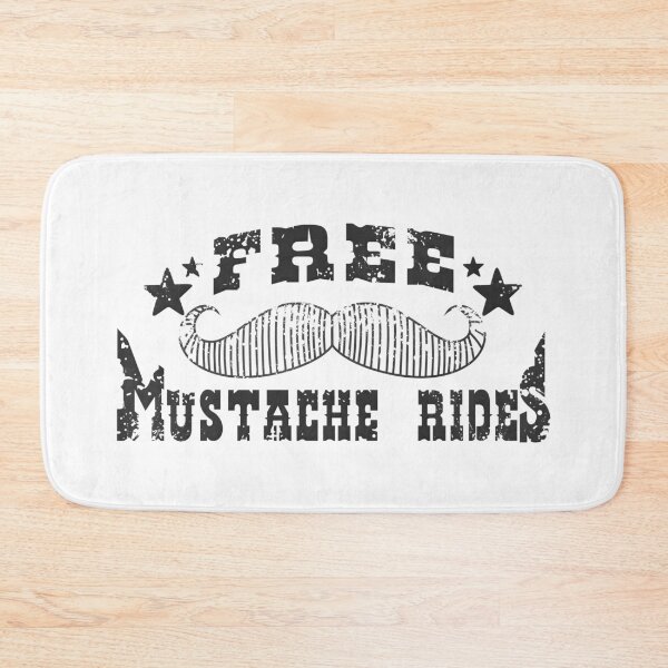 Item preview, Free Mustache Rides designed and sold by FatLadder.