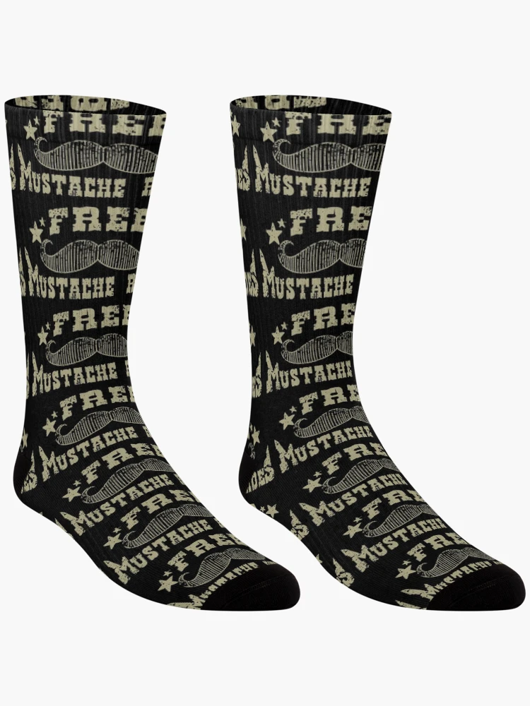Thumbnail 3 of 5, Socks, Free Mustache Rides designed and sold by FatLadder.