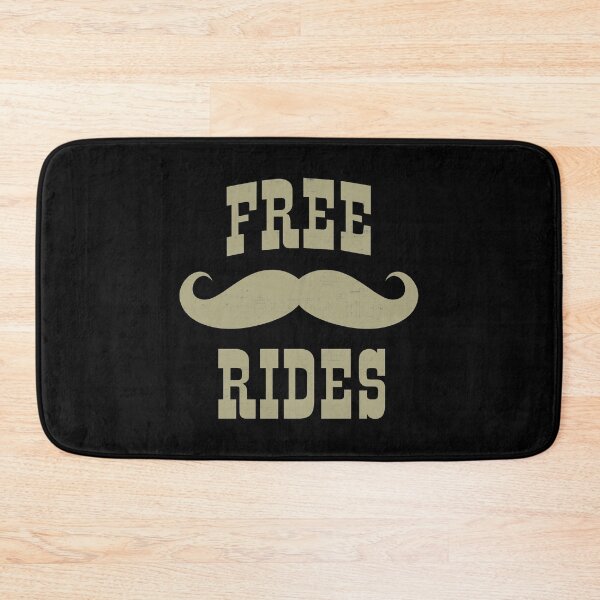 Item preview, Free Mustache Rides designed and sold by FatLadder.