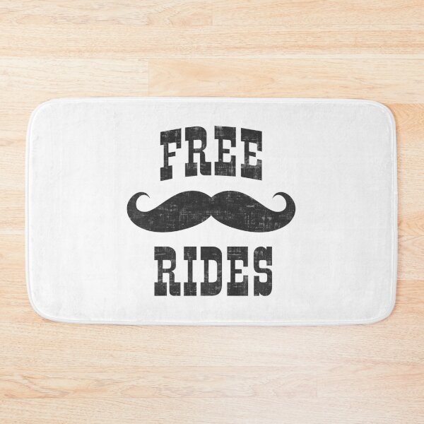 Item preview, Free Mustache Rides designed and sold by FatLadder.