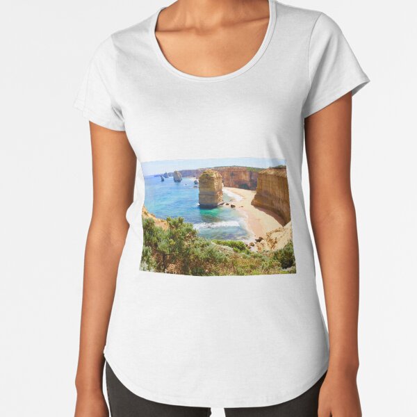 The Twelve Apostles Premium Scoop T-Shirt