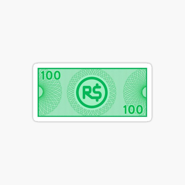 Robux Stickers Redbubble - roblox online meep city how to get 7 robux