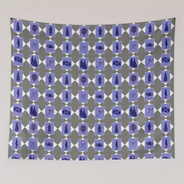 Item preview, Outlander quilt design designed and sold by Sassenach616.