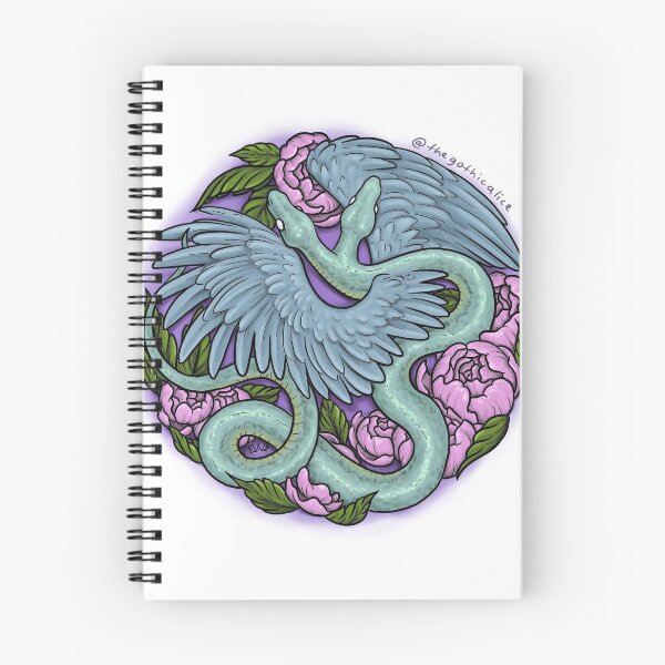 Item preview, Winged Serpent designed and sold by thegothicalice.