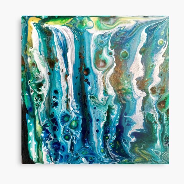 Aspen Teal Metal Print