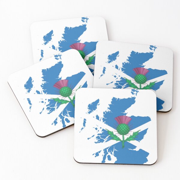 Item preview, Scottish thistle & map. designed and sold by Sassenach616.