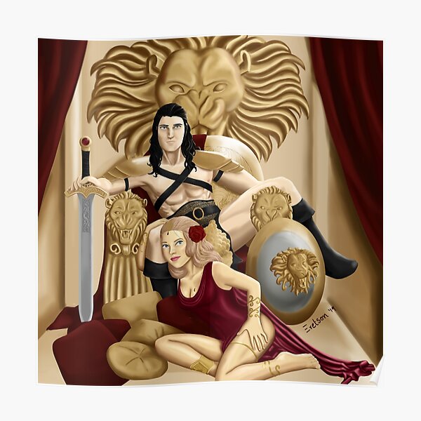 The Lion and the Rose Poster