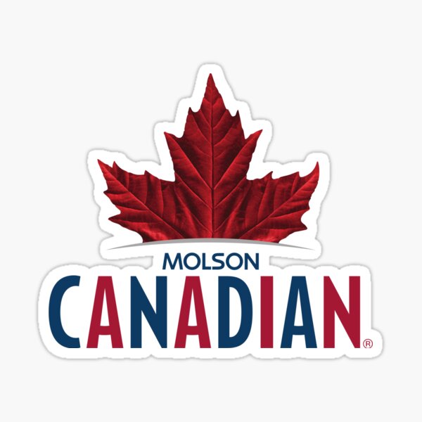 Molson Canadian Sticker