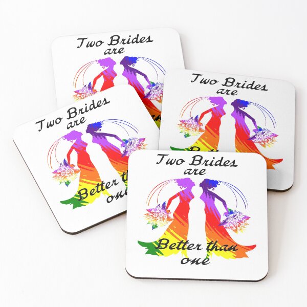 Item preview, Two brides are better than one designed and sold by anunusualwoman.