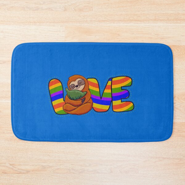Item preview, Cute Sloth Love with Comfort Pillow designed and sold by Alondra.