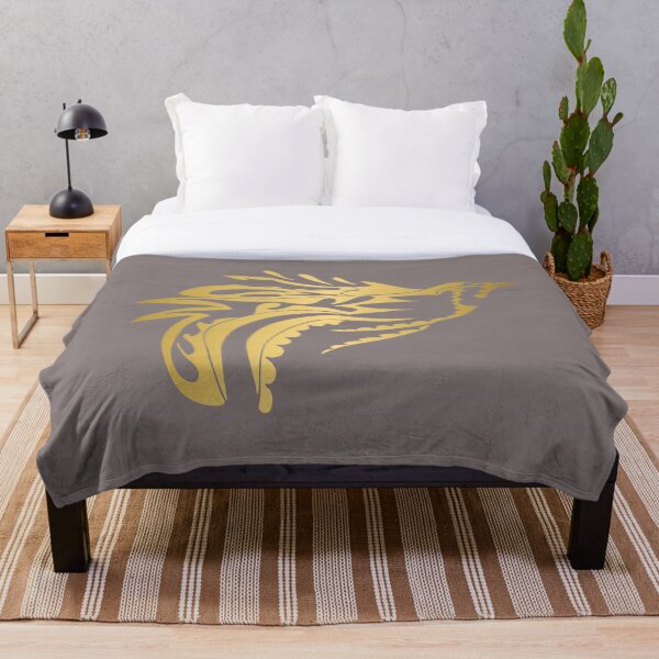 Item preview, Flying Bird Motif Gold designed and sold by karinpax.