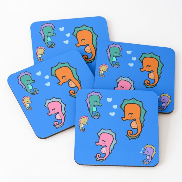 Item preview, School of Seahorses designed and sold by Mernion.