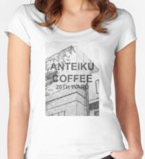 Anteiku Coffee Women's Fitted Scoop T-Shirt