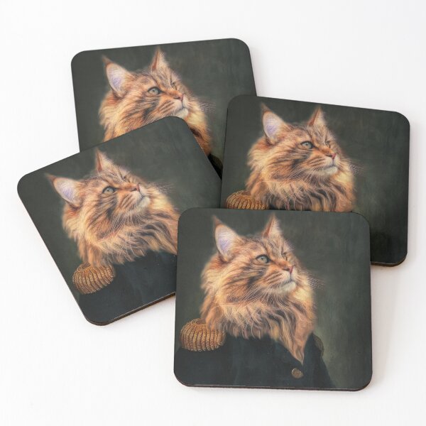Item preview, Kitty cat pet classic royal oil painting designed and sold by Art by Lilia.