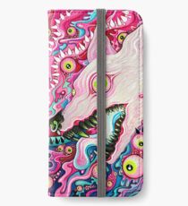 Glitterwolf Acrylic Painting iPhone Wallet/Case/Skin