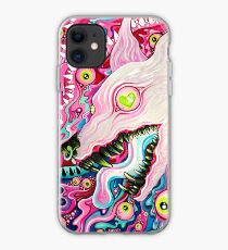 Glitterwolf Acrylic Painting iPhone Case
