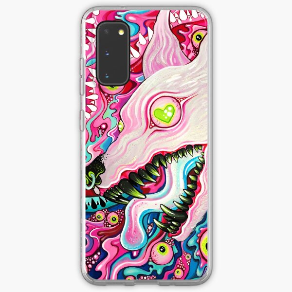 Glitterwolf Acrylic Painting Samsung Galaxy Soft Case