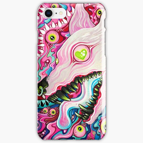 Glitterwolf Acrylic Painting iPhone Snap Case