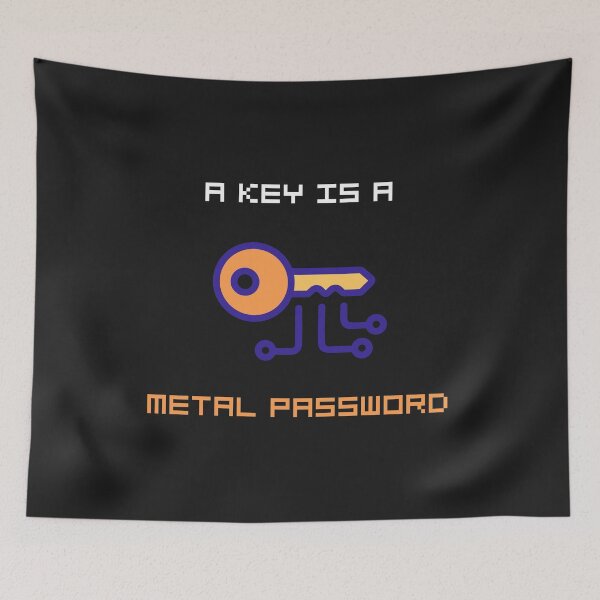 Item preview, A Key is a Metal Password designed and sold by mstfcntrk.