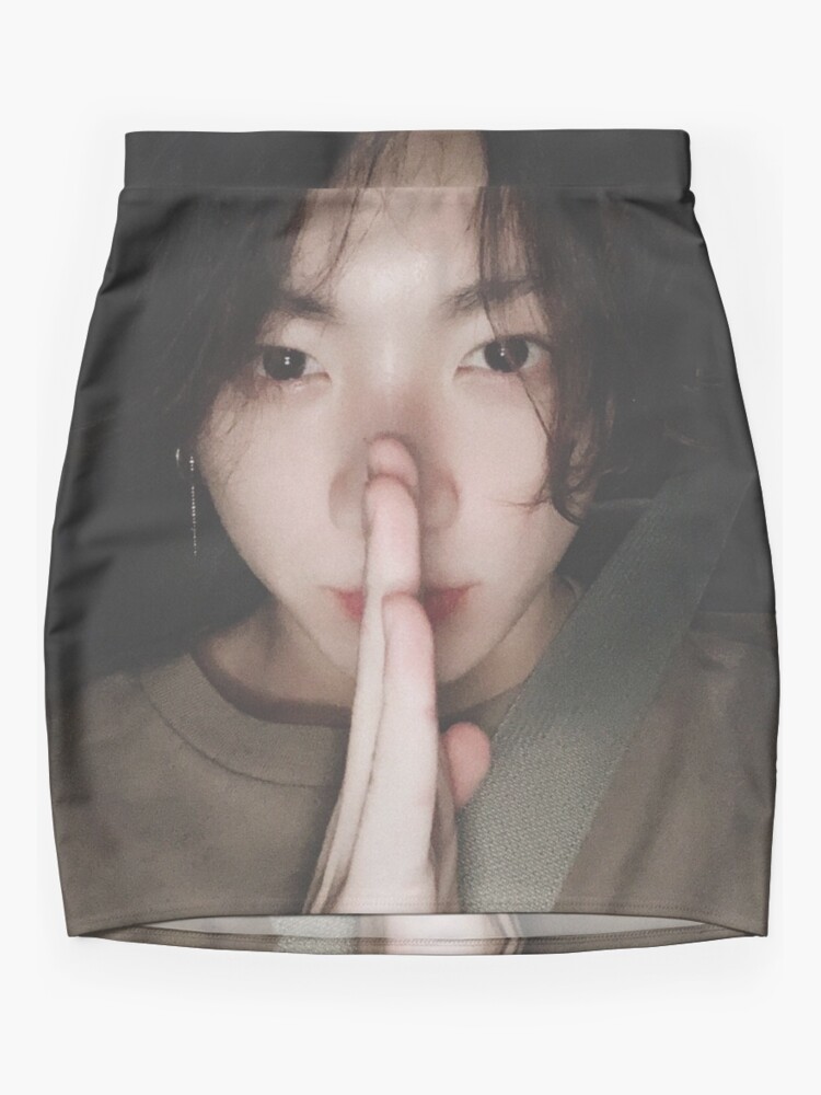 JUNGKOOK BTS BLUE Mini Skirt for Sale by Destsuarez999