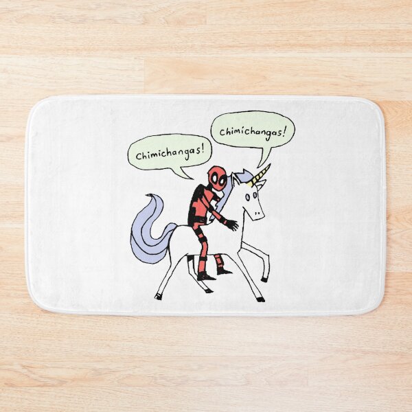 Item preview, Pool Man is here on a Trusty Unicorn for Chimichanga Lunch designed and sold by paulfriedrich.