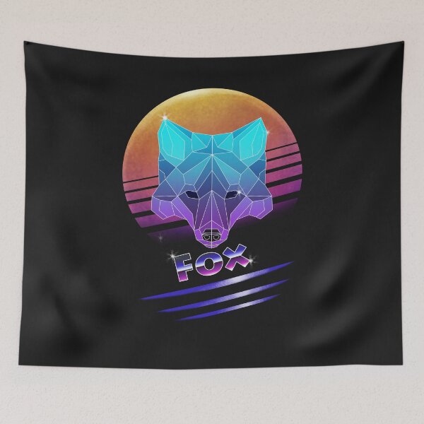 Item preview, 80s Retro Fox designed and sold by yajyolid.