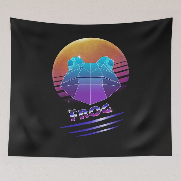 Item preview, 80s Retro Frog designed and sold by yajyolid.