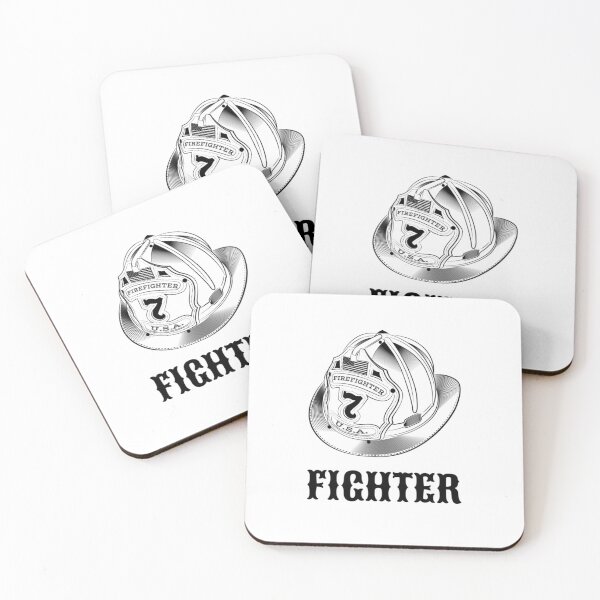 Item preview, Firefighter Helmet Black & White Design designed and sold by Nextlevellife.