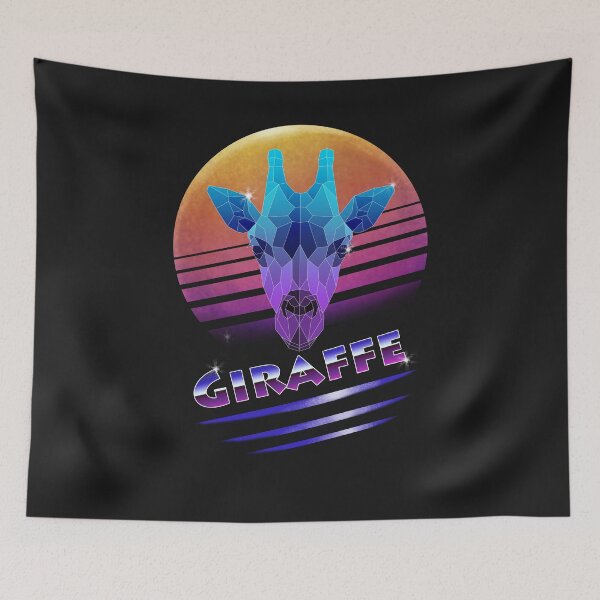 Item preview, 80s Retro Giraffe designed and sold by yajyolid.