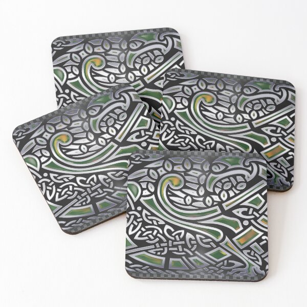 Item preview, Celtic Birds Knot Work 3D designed and sold by bohemianbound.
