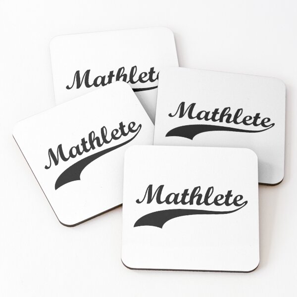 Item preview, Mathlete - Funny Design designed and sold by maniacfitness.