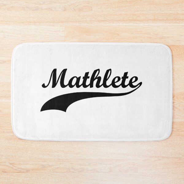 Item preview, Mathlete - Funny Design designed and sold by maniacfitness.