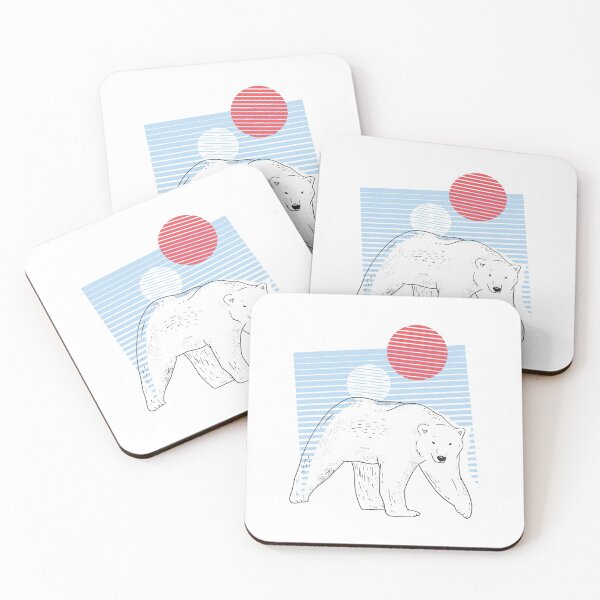 Item preview, Polar bear abstract designed and sold by DerSenat.