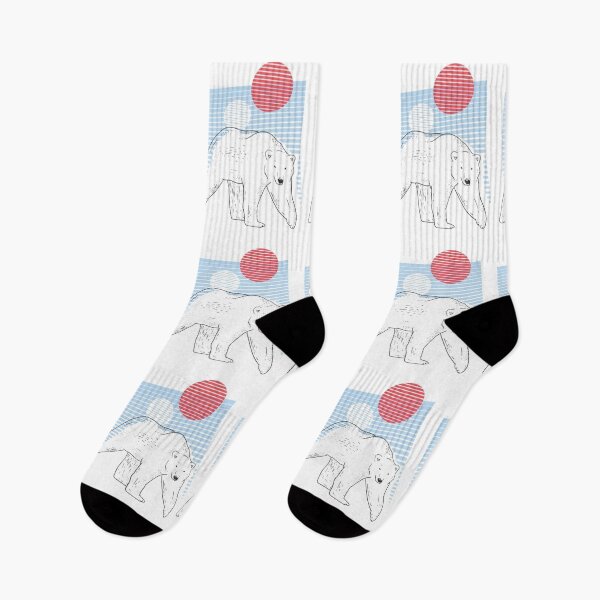 Item preview, Polar bear abstract designed and sold by DerSenat.