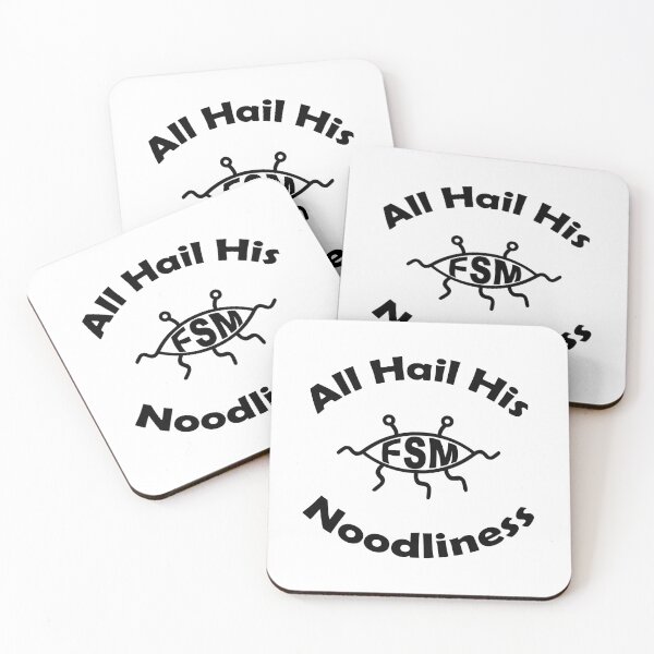 Item preview, Flying Spaghetti Monster (on white) designed and sold by ColorfulCortex.