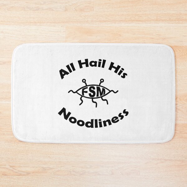 Item preview, Flying Spaghetti Monster (on white) designed and sold by ColorfulCortex.