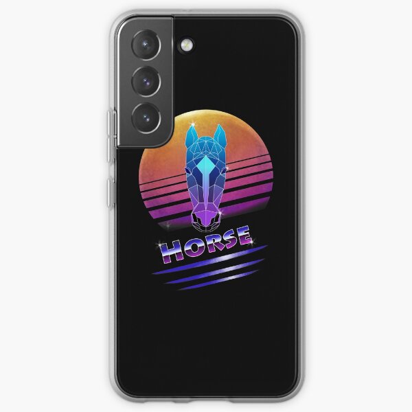 80s Retro Horse Samsung Galaxy Soft Case