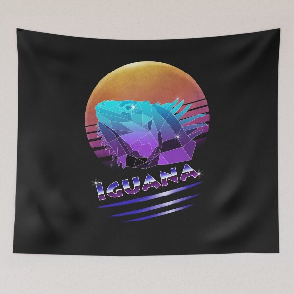Item preview, 80s Retro Iguana designed and sold by yajyolid.