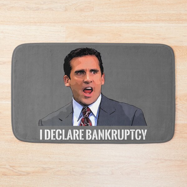 Item preview, Michael Scott I Declare Bankruptcy The Office designed and sold by PaintEtchDesign.