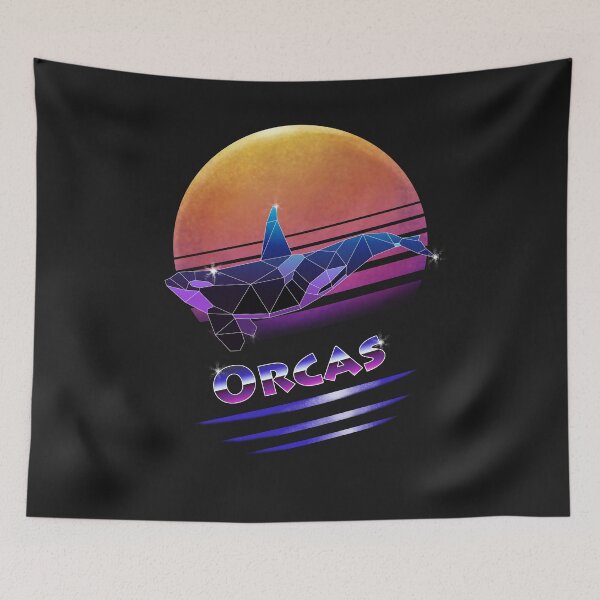 Item preview, 80s Retro Orcas designed and sold by yajyolid.