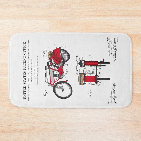 Item preview, Motorcycle Sidecar Patent 1912 designed and sold by FinlayMcNevin.