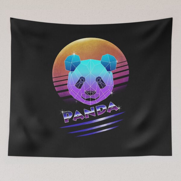 Item preview, 80s Retro Panda designed and sold by yajyolid.